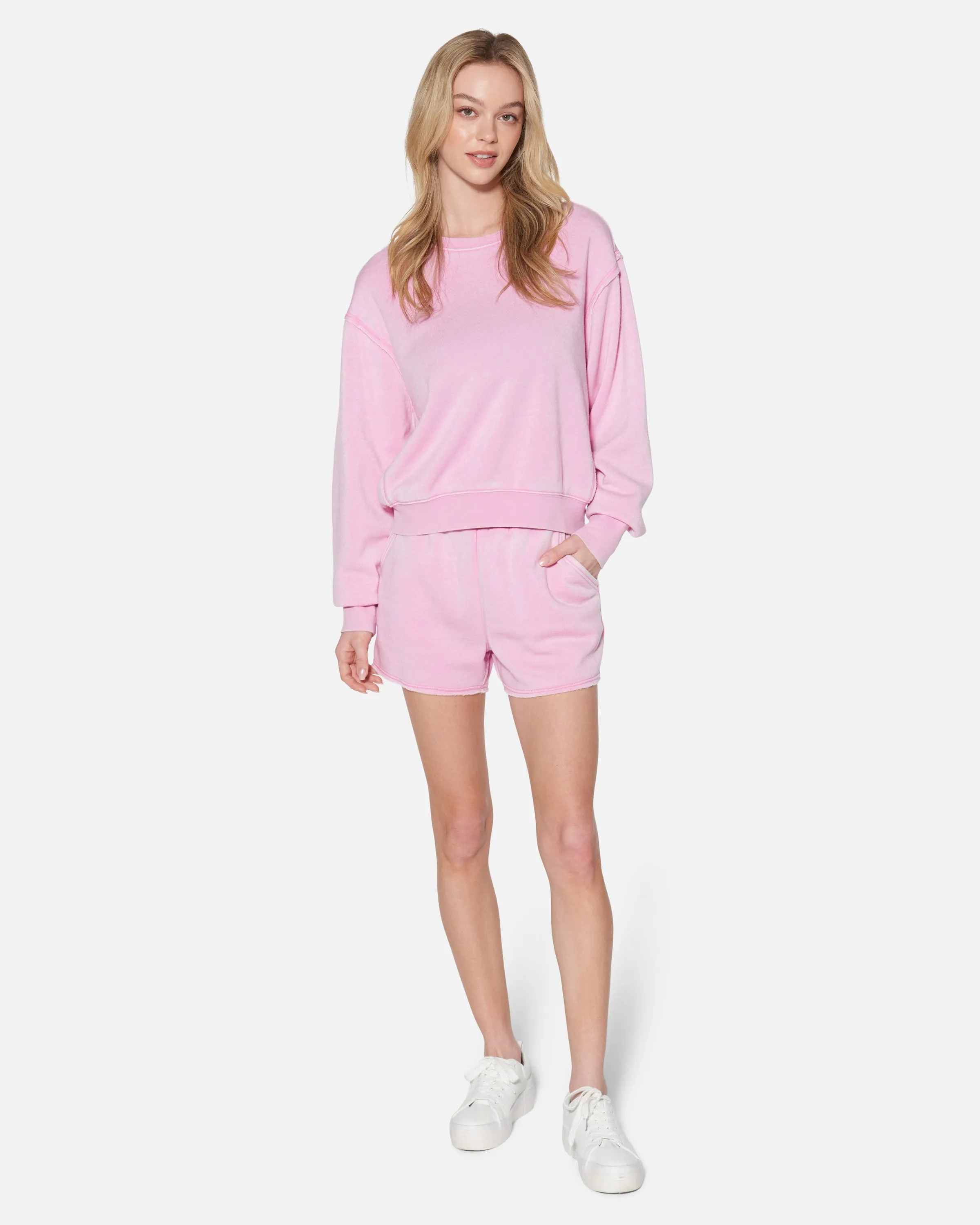 Essential Burnout Fleece Short