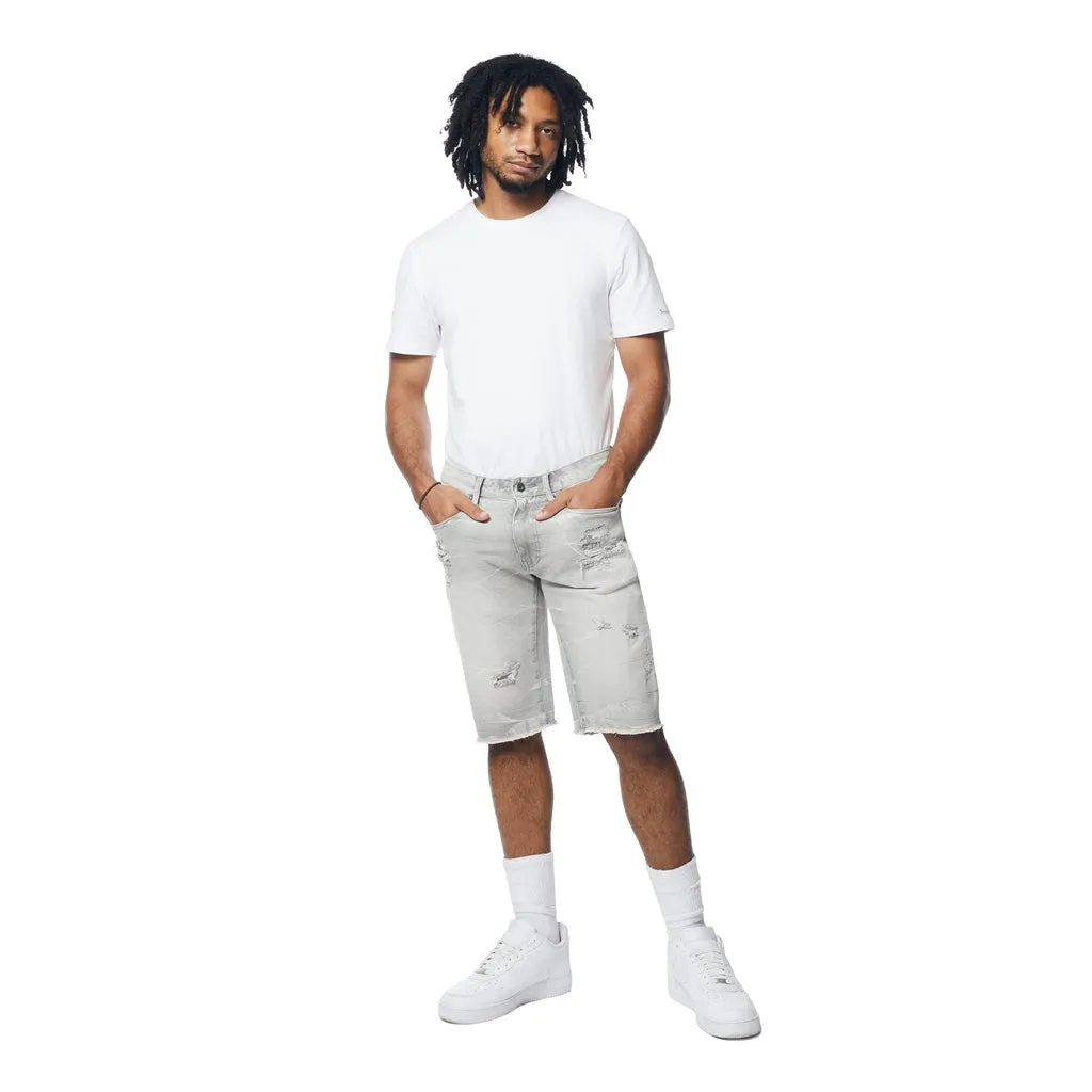 Essential Jean Shorts - Cloud Grey