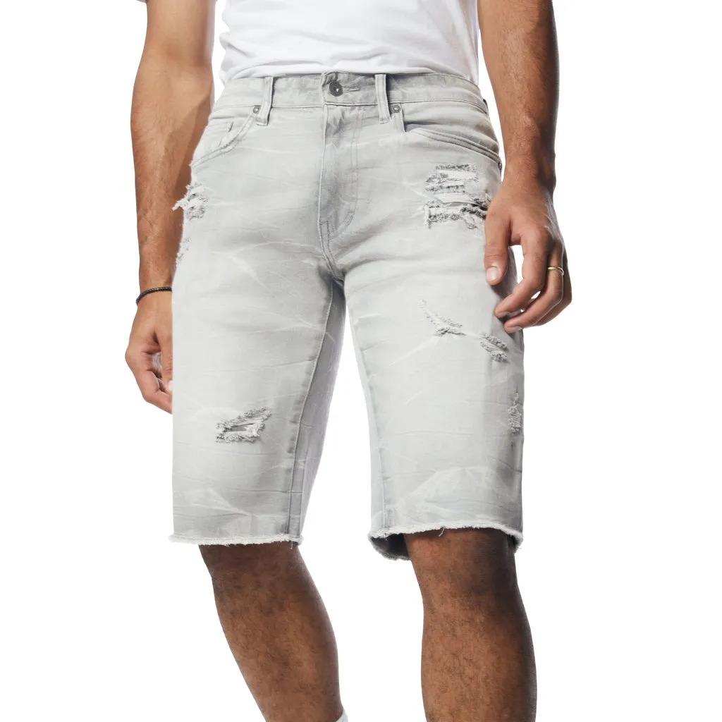 Essential Jean Shorts - Cloud Grey