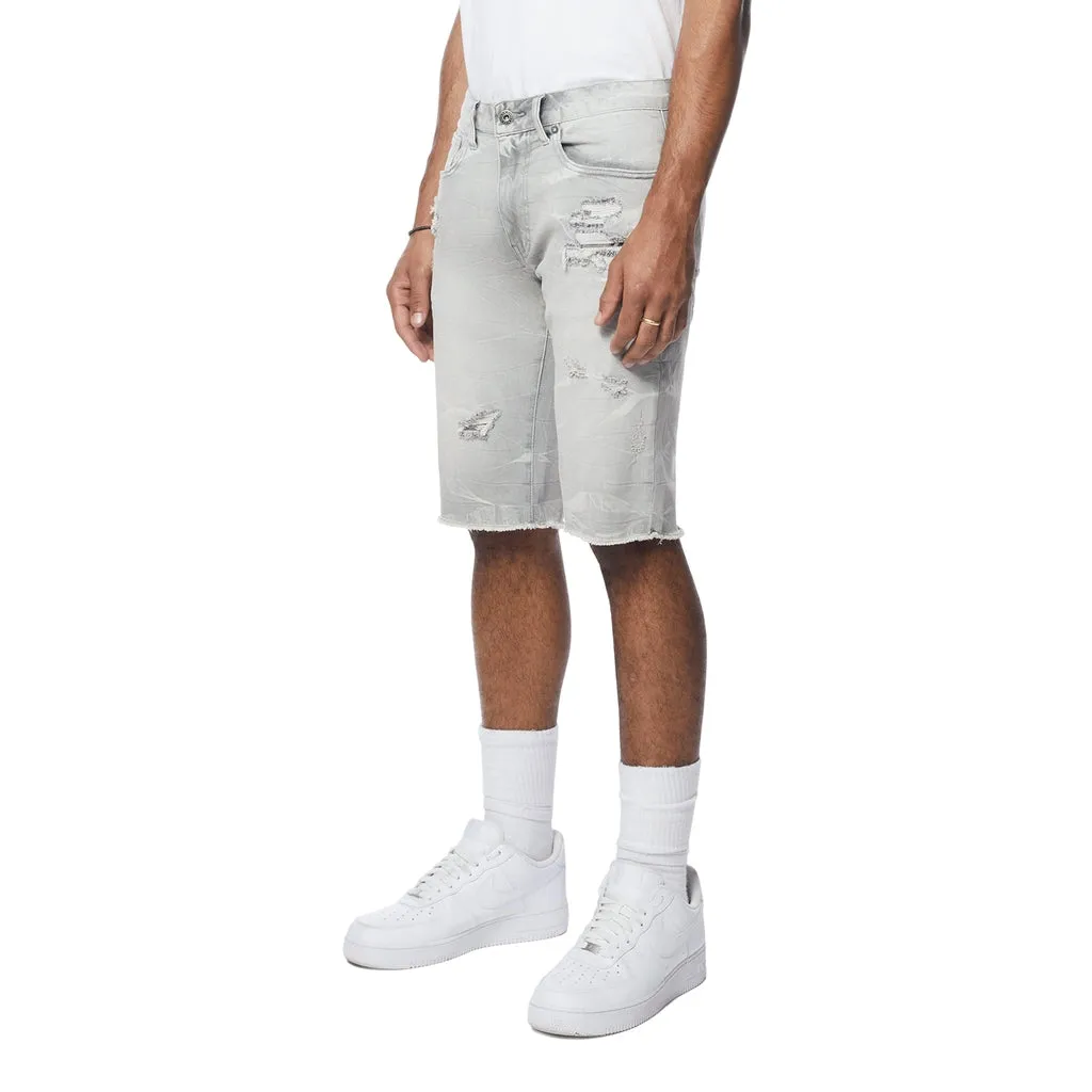 Essential Jean Shorts - Cloud Grey