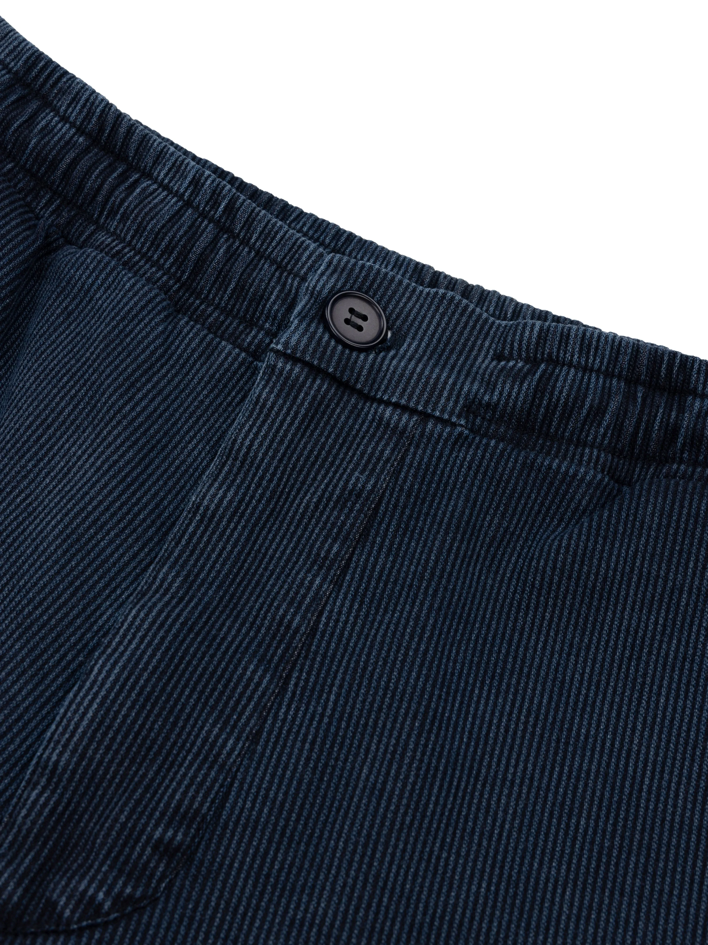 Freemens Cord Short - Rallidae Denim