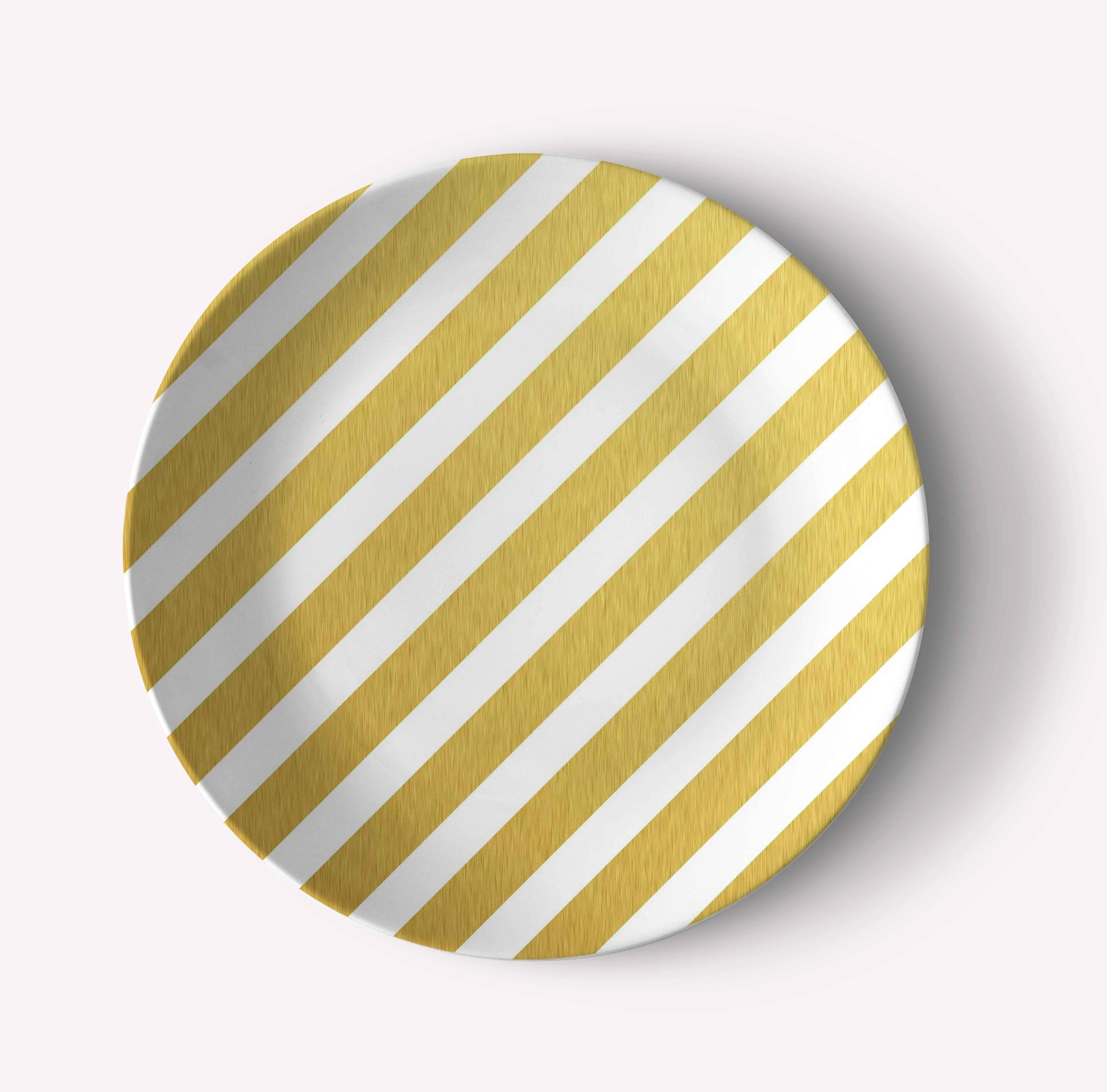 Golden Stripes | plate