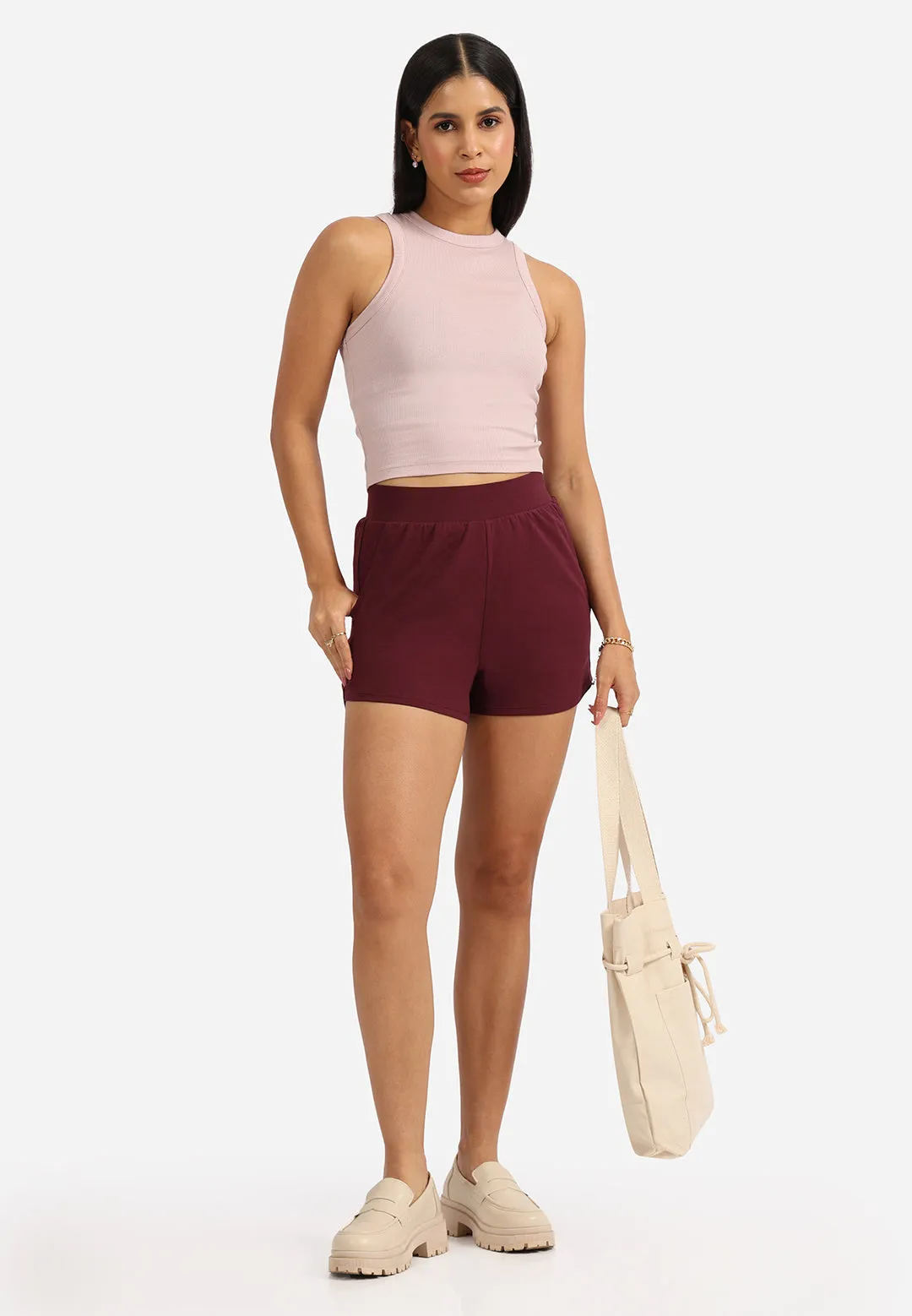 Groove-in Cotton Shorts