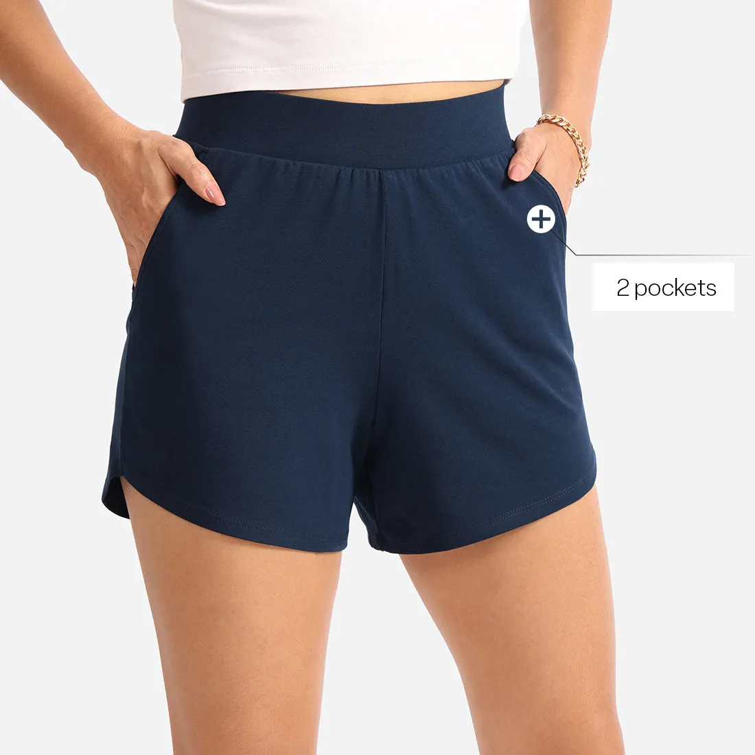 Groove-in Cotton Shorts