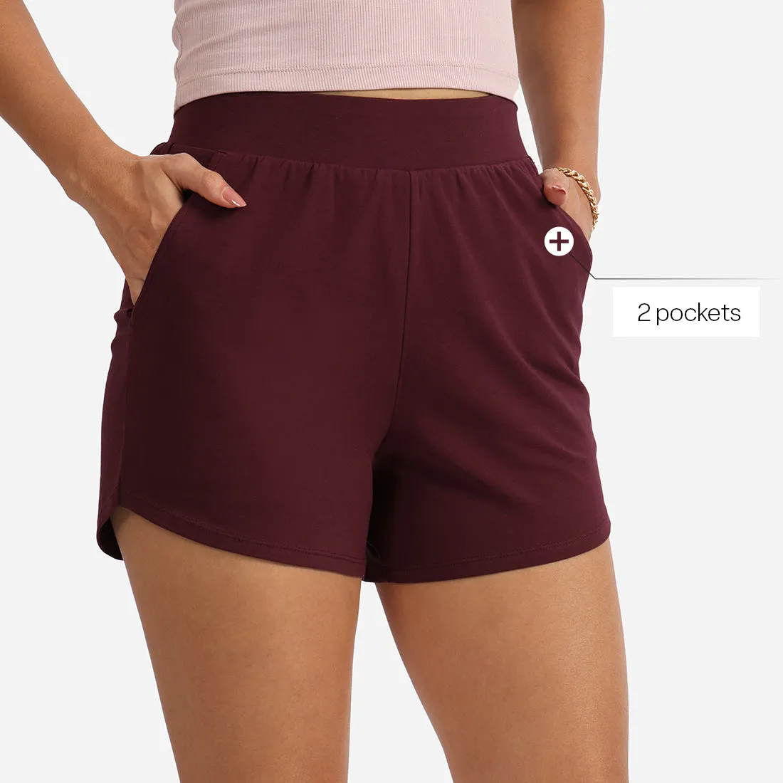 Groove-in Cotton Shorts