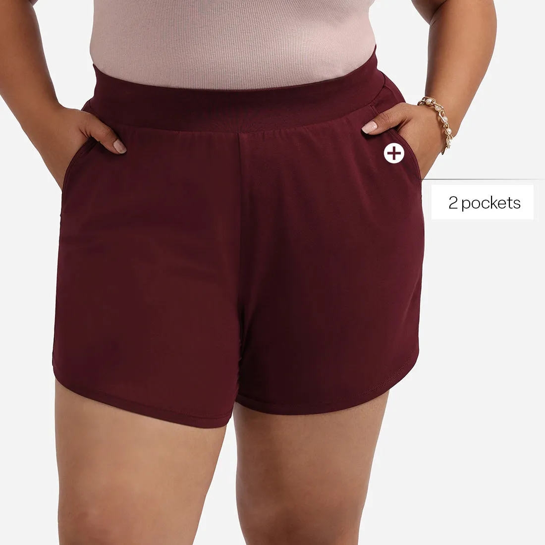 Groove-in Cotton Shorts