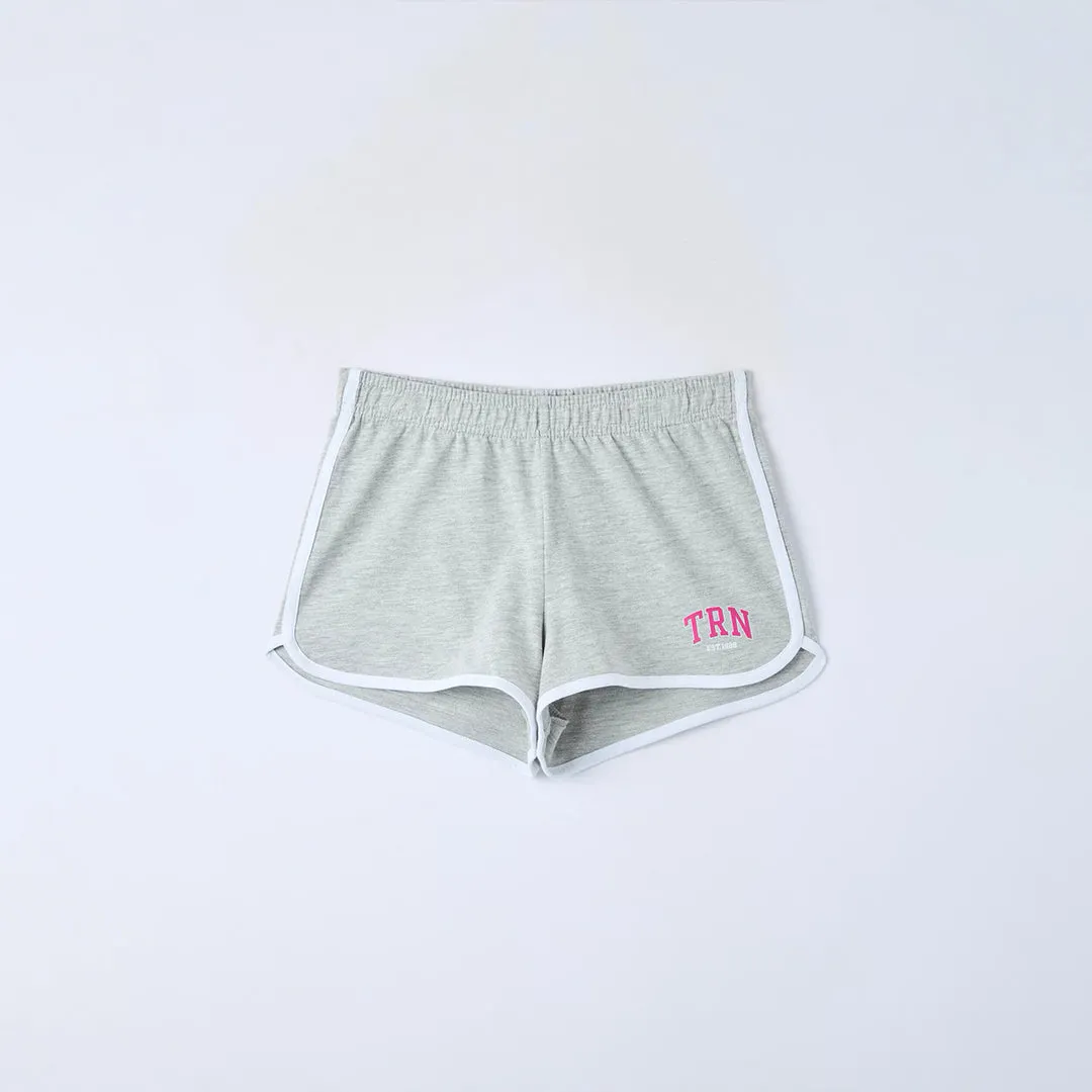 High Waist Fleece Shorts