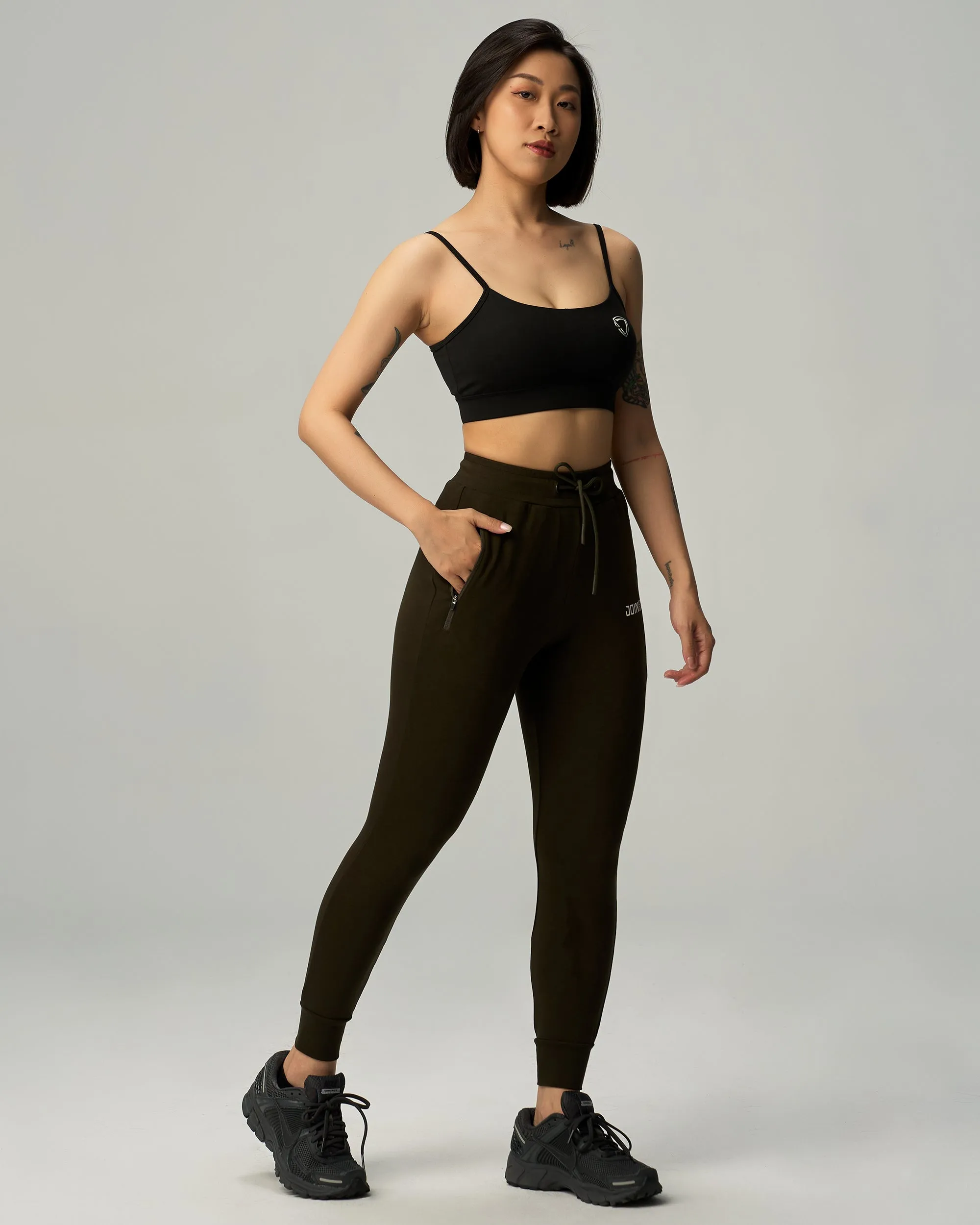 High-Waist Joggers