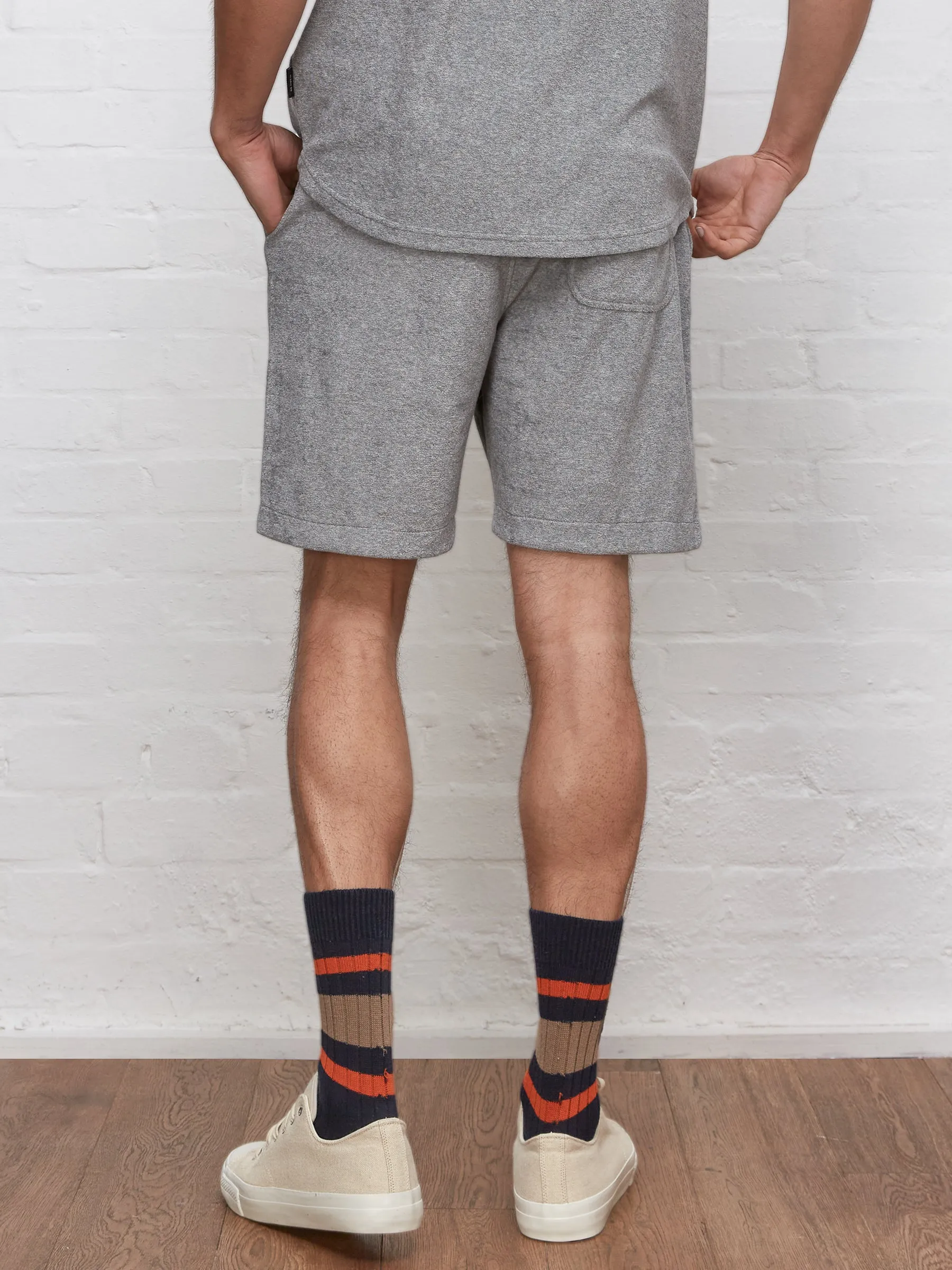 House Jersey Shorts Ashbourne Grey