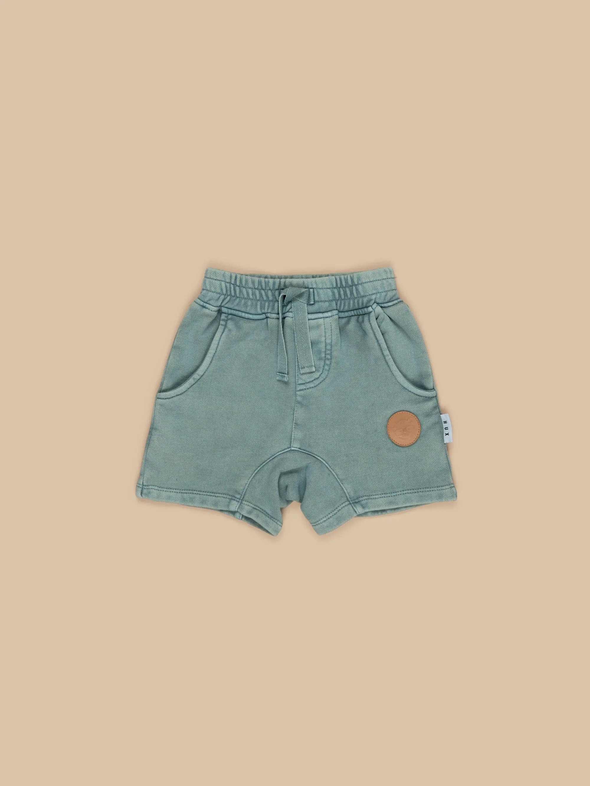 Huxbaby VINTAGE SLATE SLOUCH SHORTS