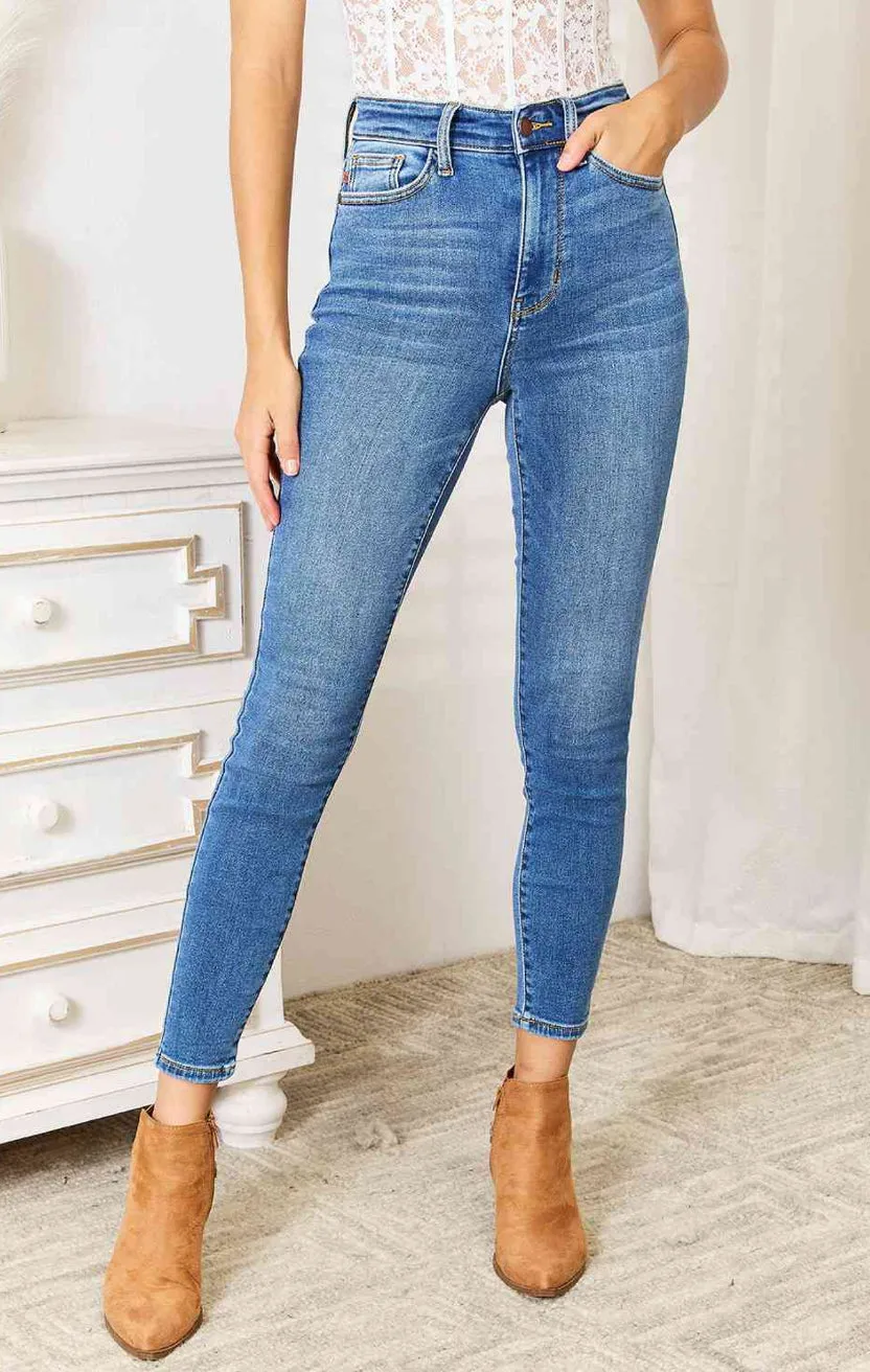 Judy Blue High Waist Classic Thermal Skinny