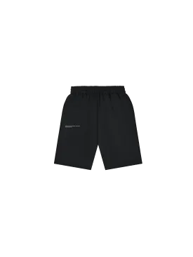 Kids' 365 Midweight Long Shorts—black