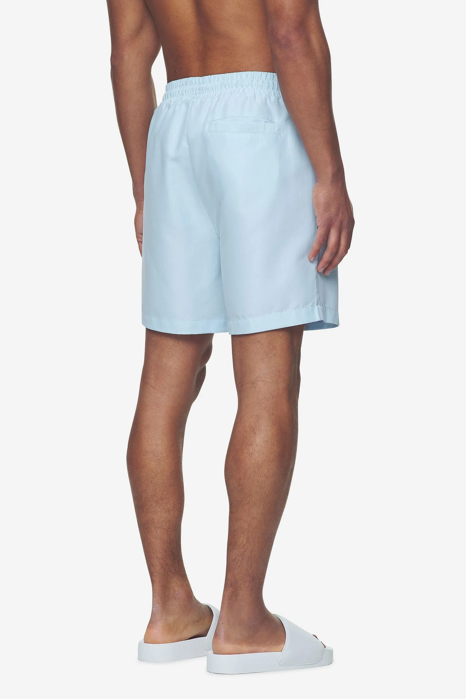 Logo Swim Shorts Baby Blue