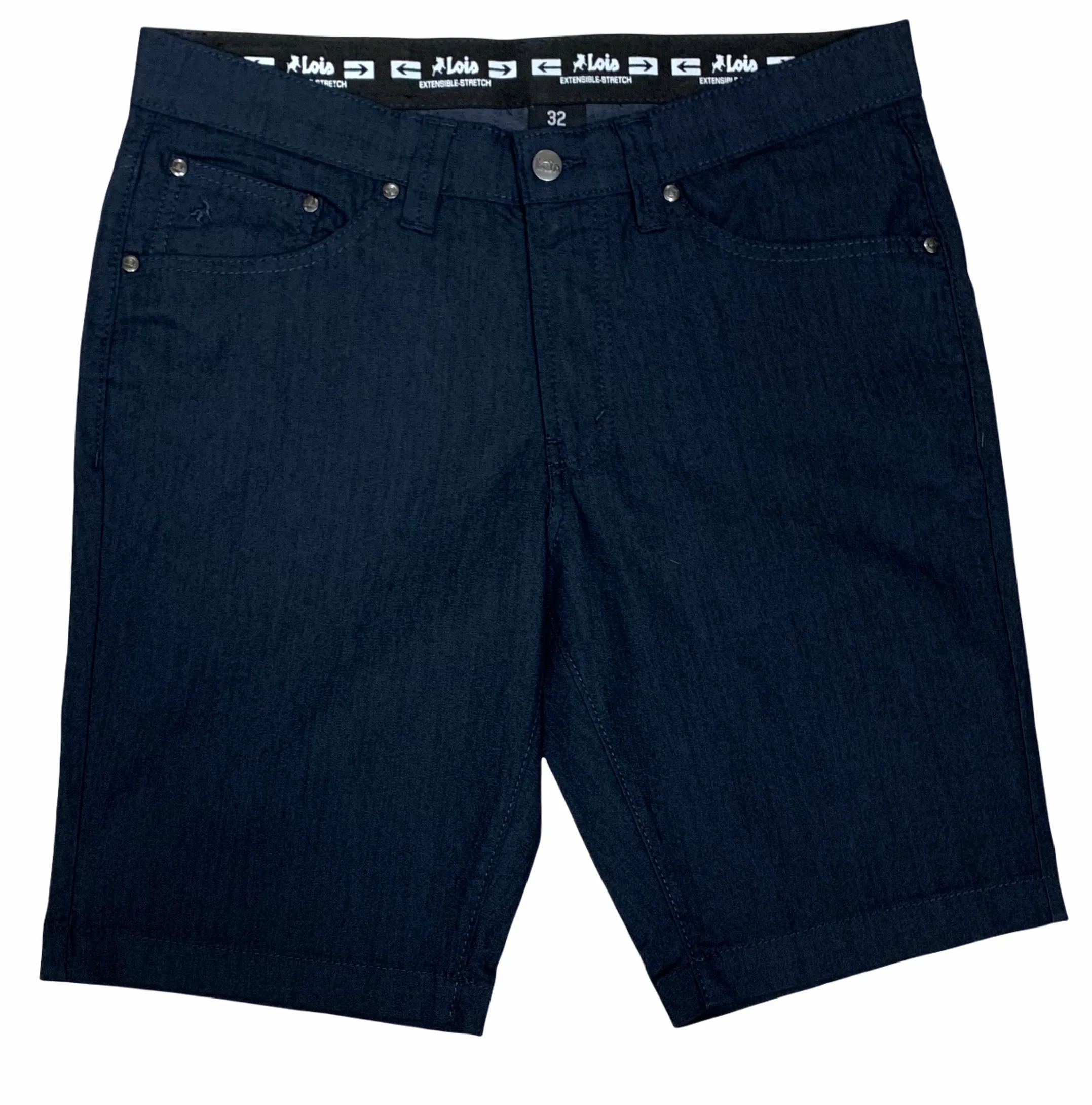 Lois Dennis Short 5 Pocket | Navy