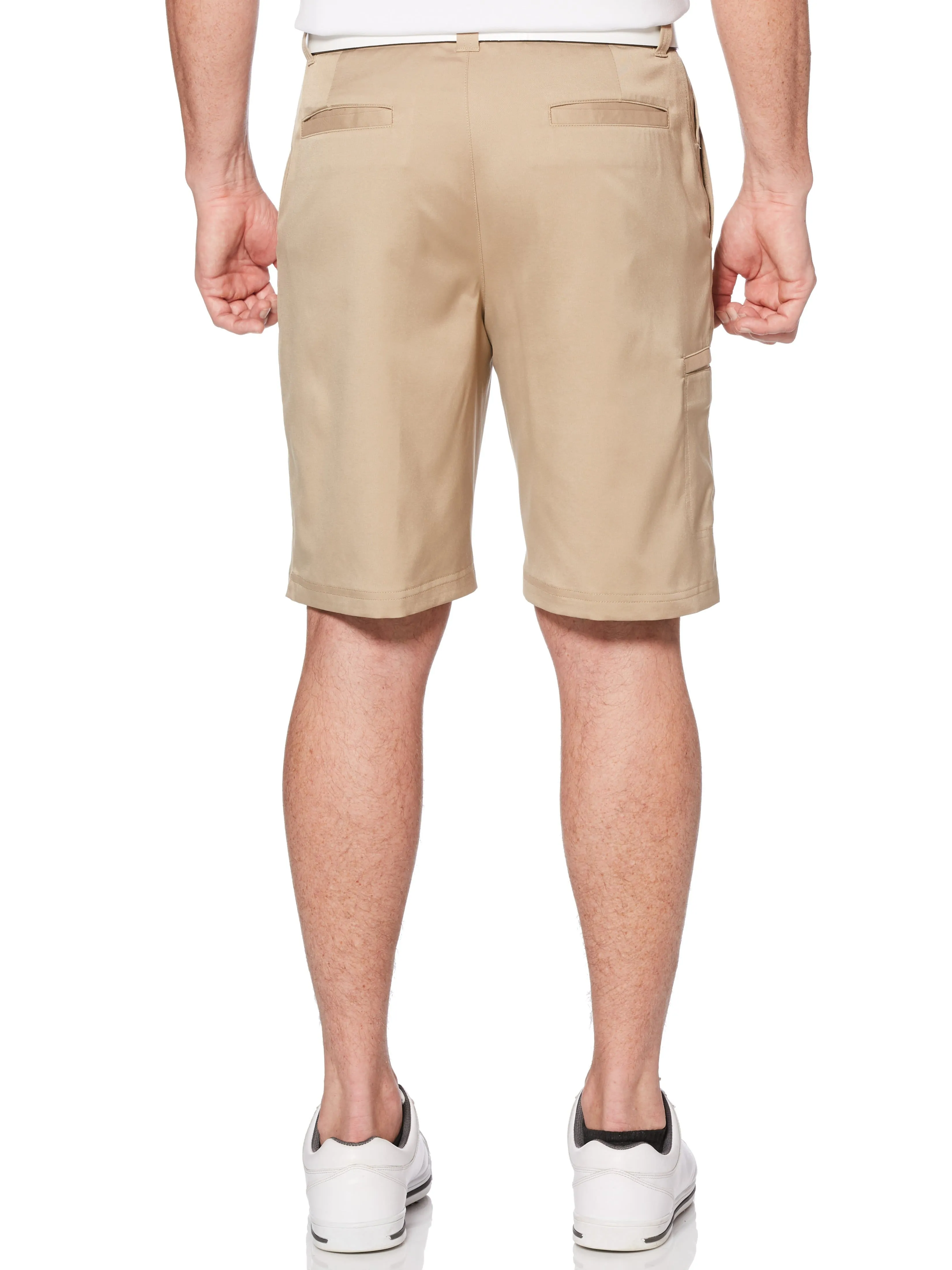 Men's Flat Front Cargo Golf Short with Active Waistband