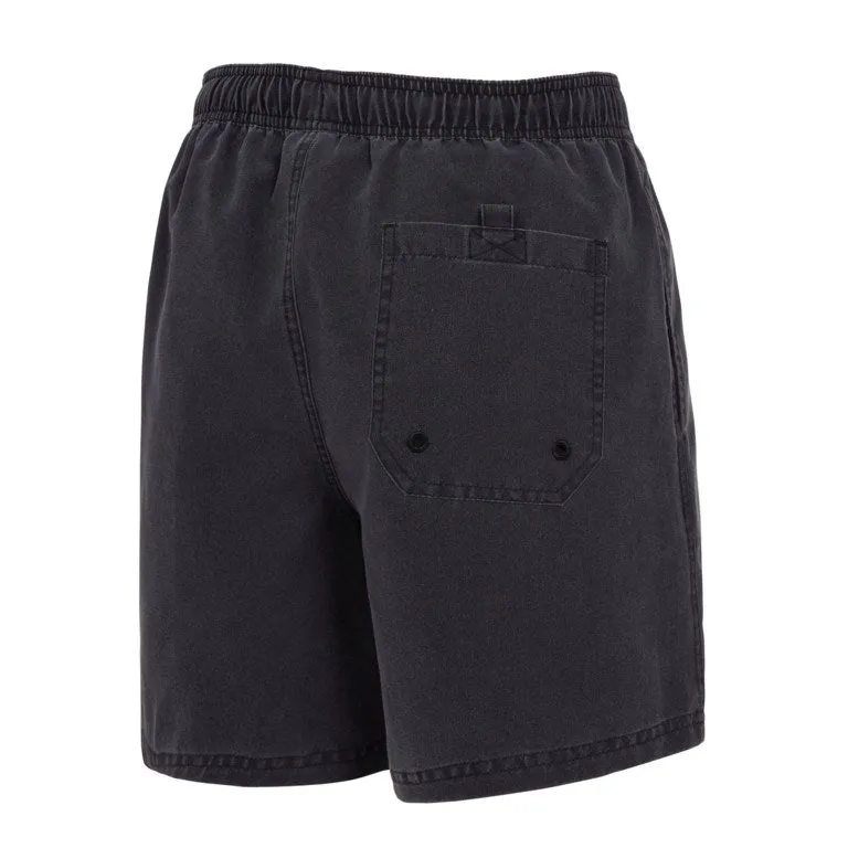 MENS MOSMAN WASHED 15" SHORTS CHARCOAL ZOGGS