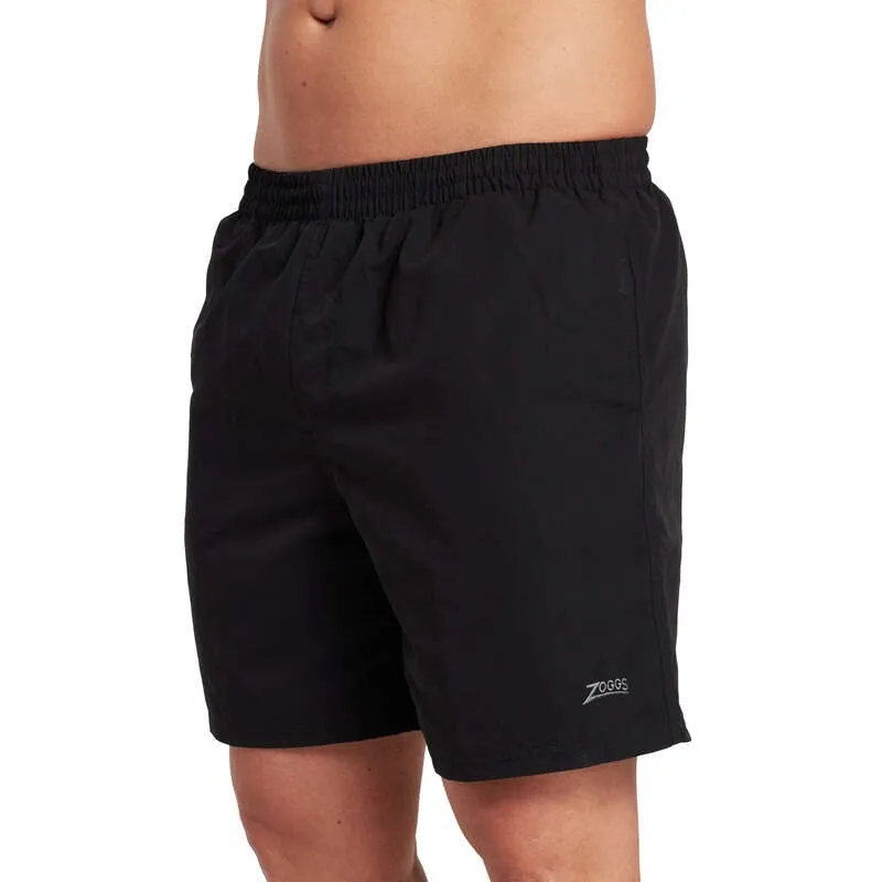 MENS PENRITH 17" SHORTS BLACK ZOGGS