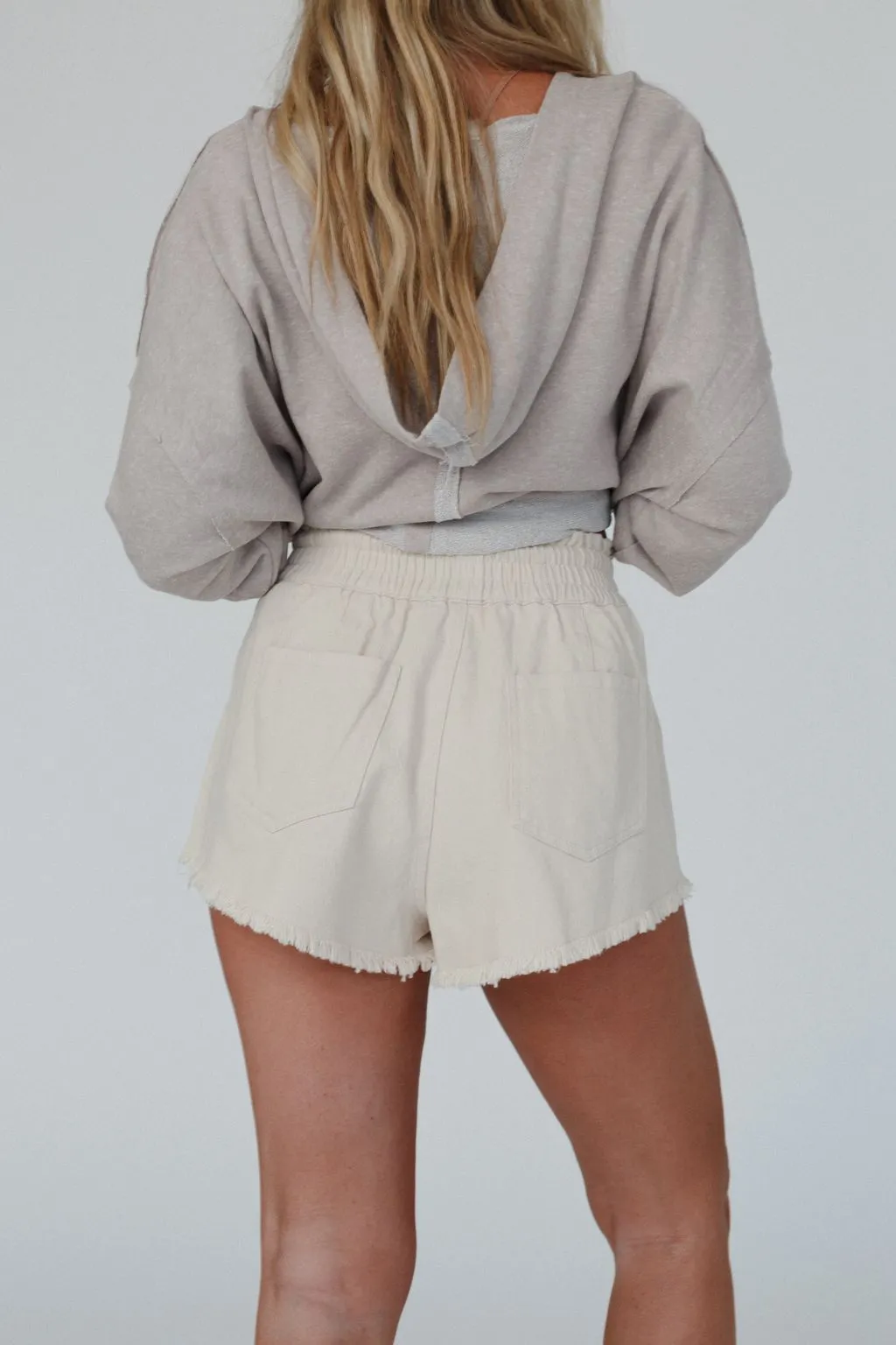 Off The Path Shorts - Beige