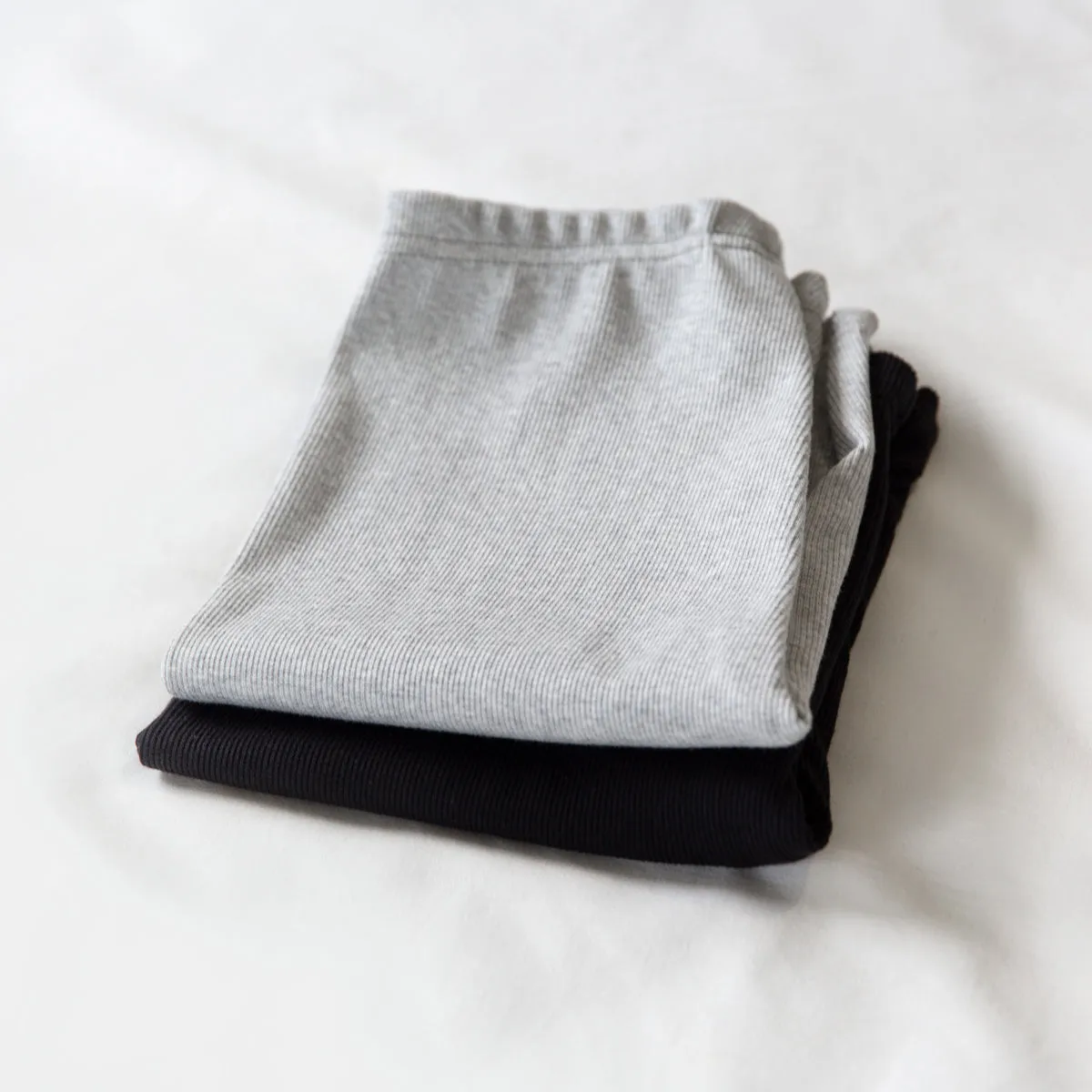 Organic Cotton Rib Bike Shorts