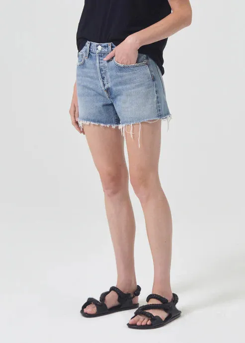 Parker Long Denim Short - Wheel