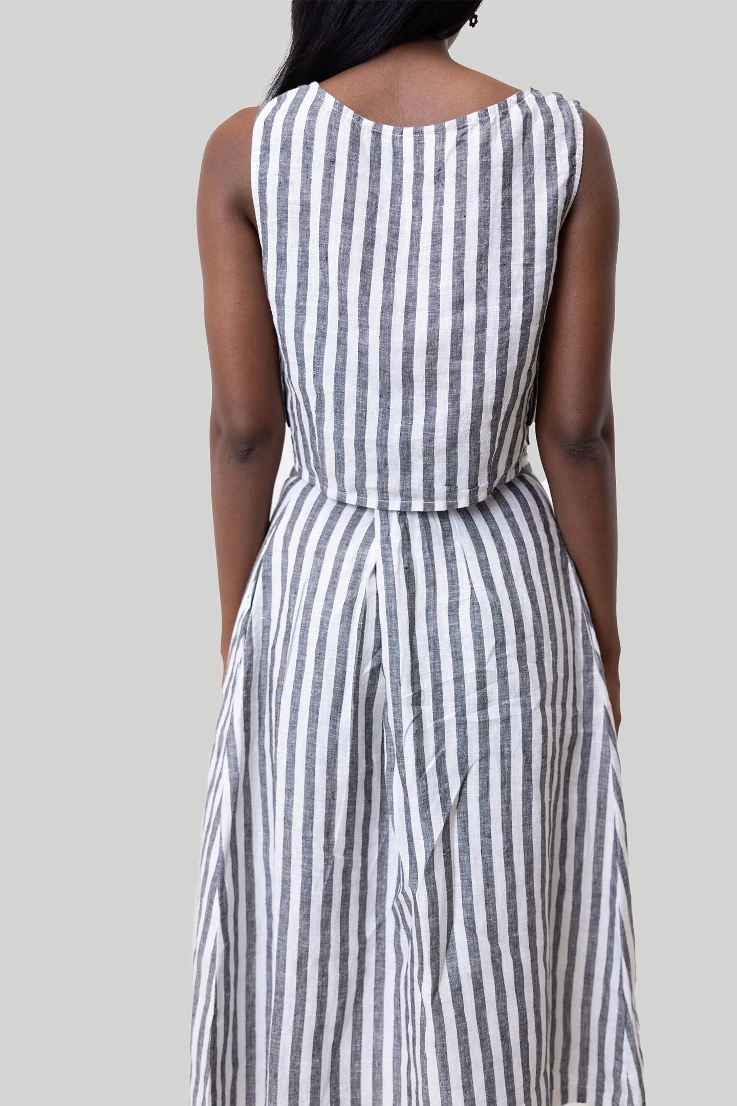 Reistor Breezy Summer Set in Linen Stripes