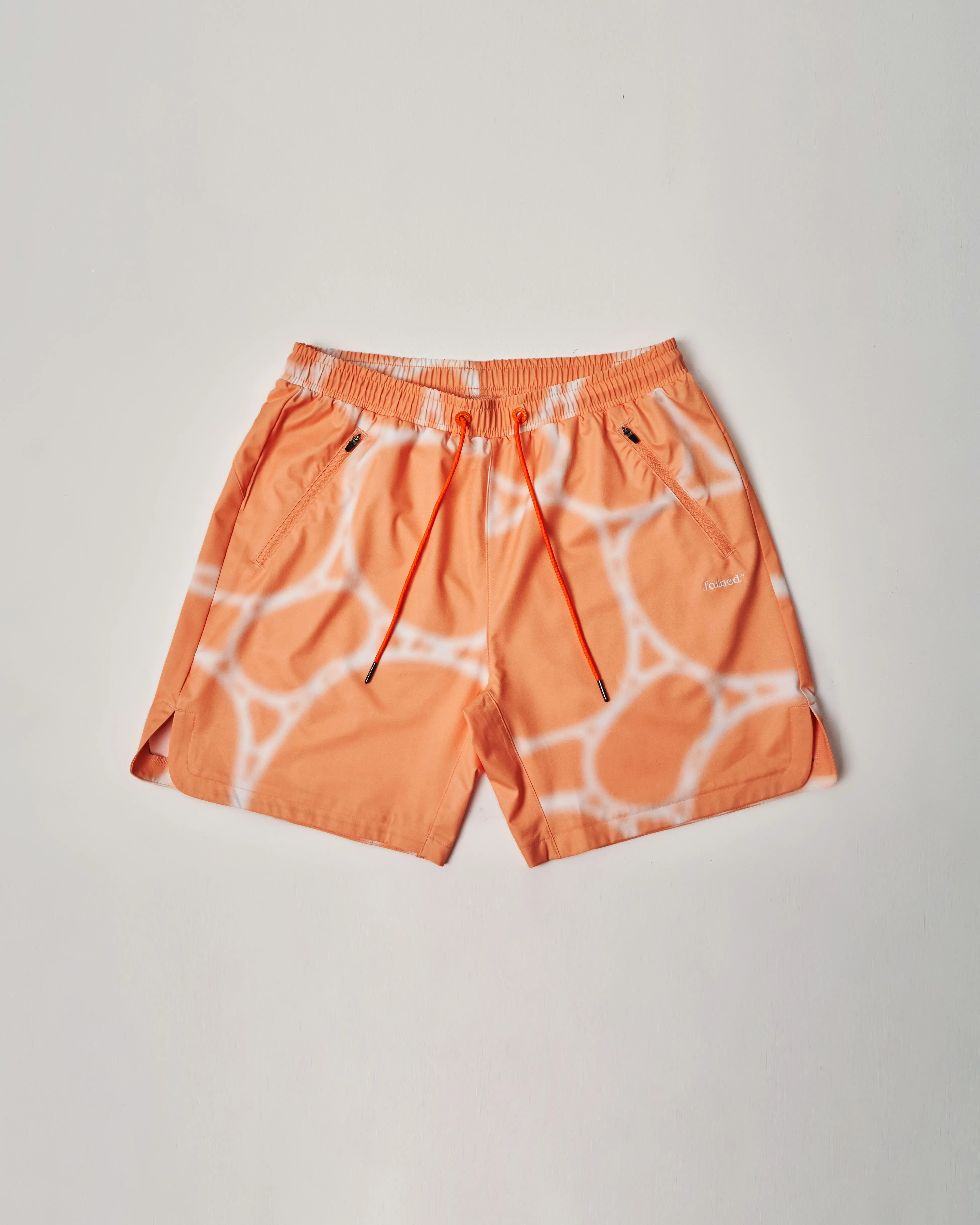 Ripple Side Slit Stretch Shorts