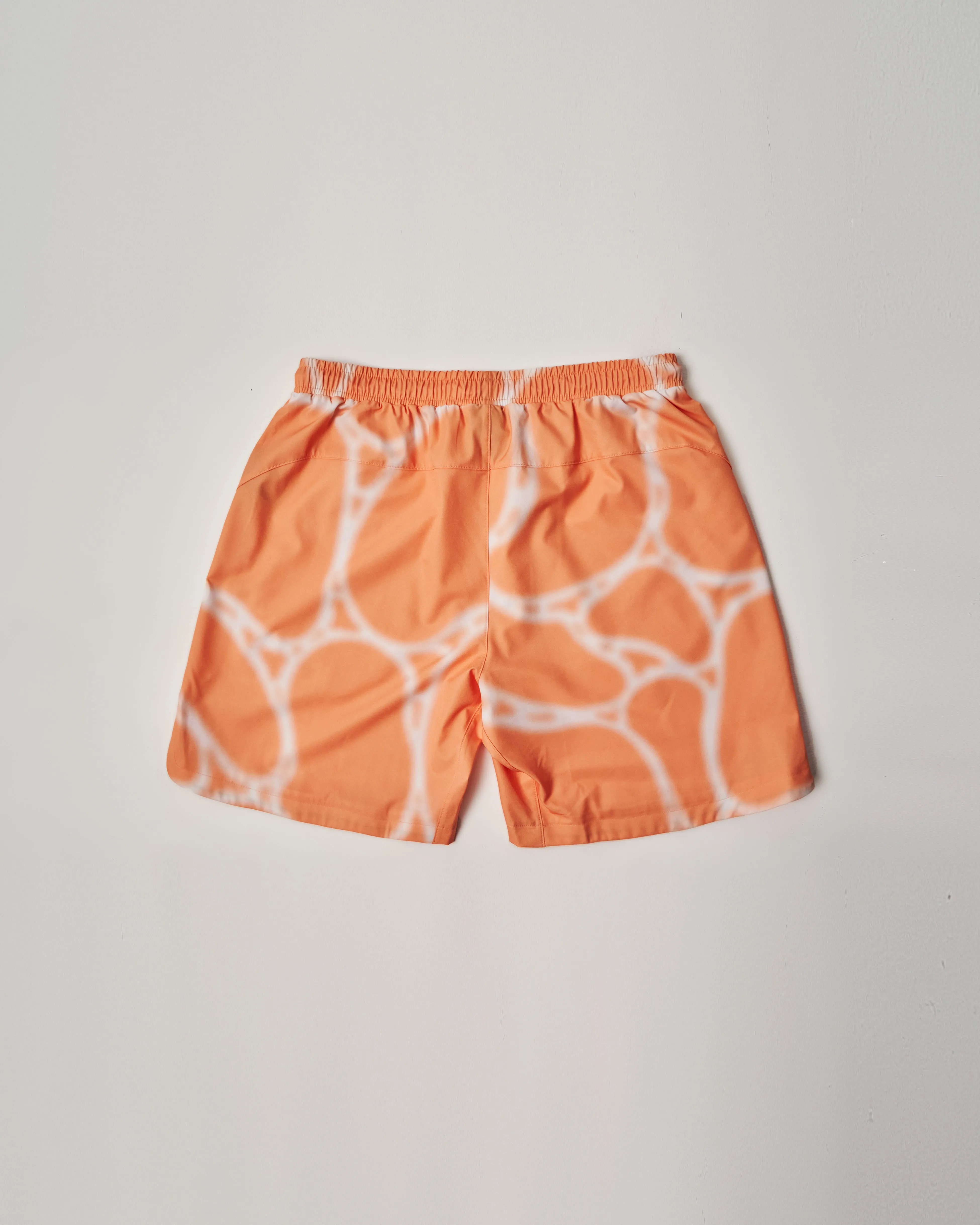 Ripple Side Slit Stretch Shorts