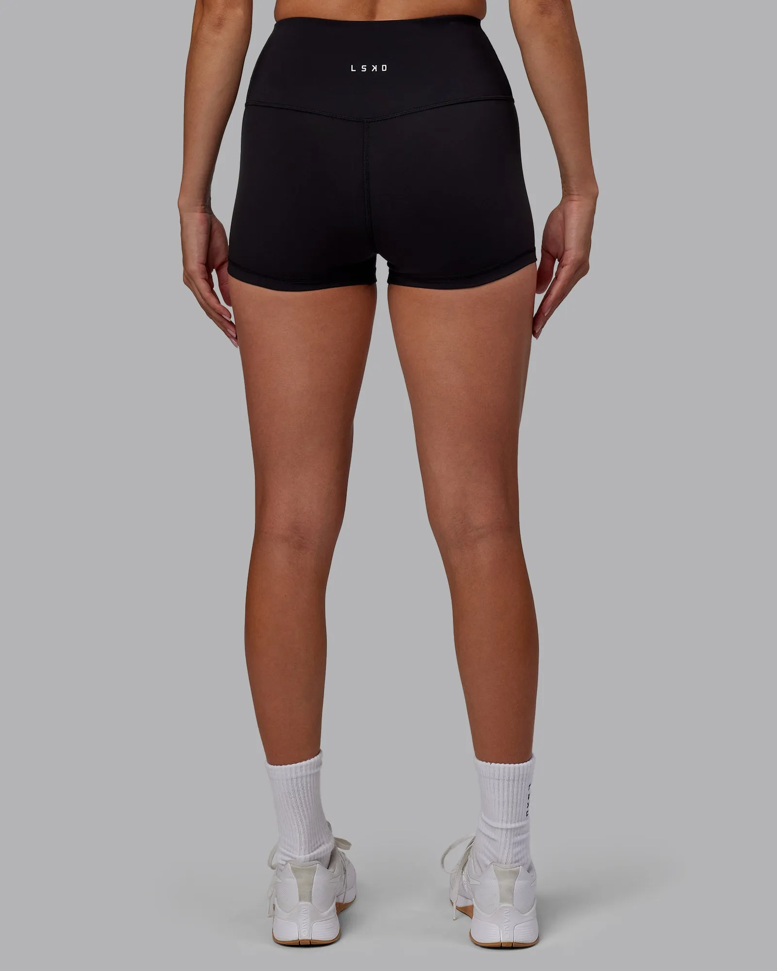 RXD High Waist Micro Shorts - Black