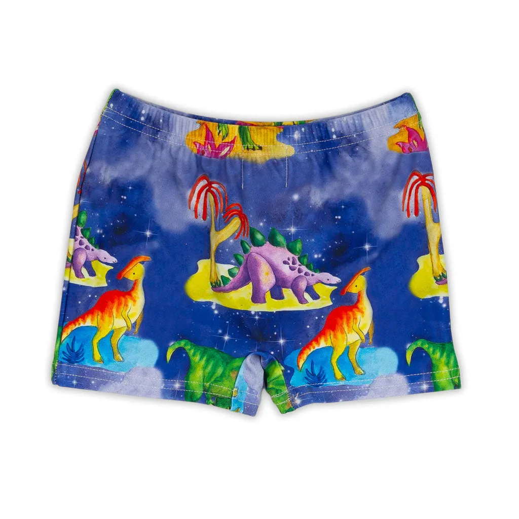 Space Dinosaurs Swim Shorts