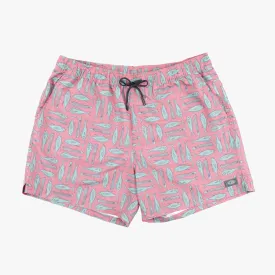 Strike Swim Shorts | Rose Dawn