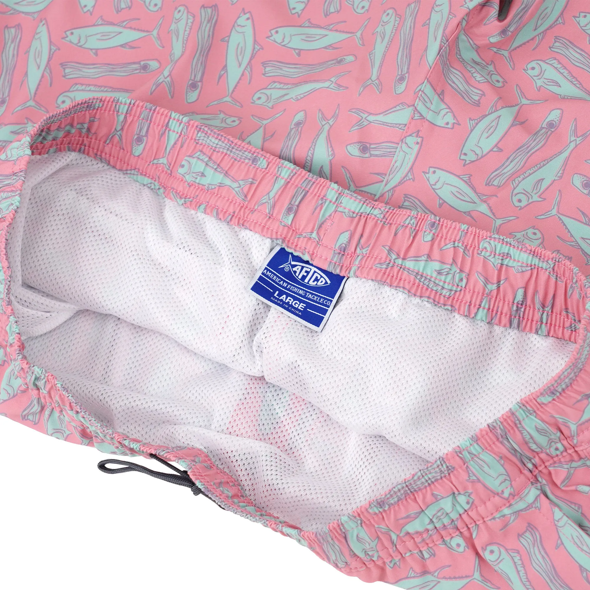 Strike Swim Shorts | Rose Dawn