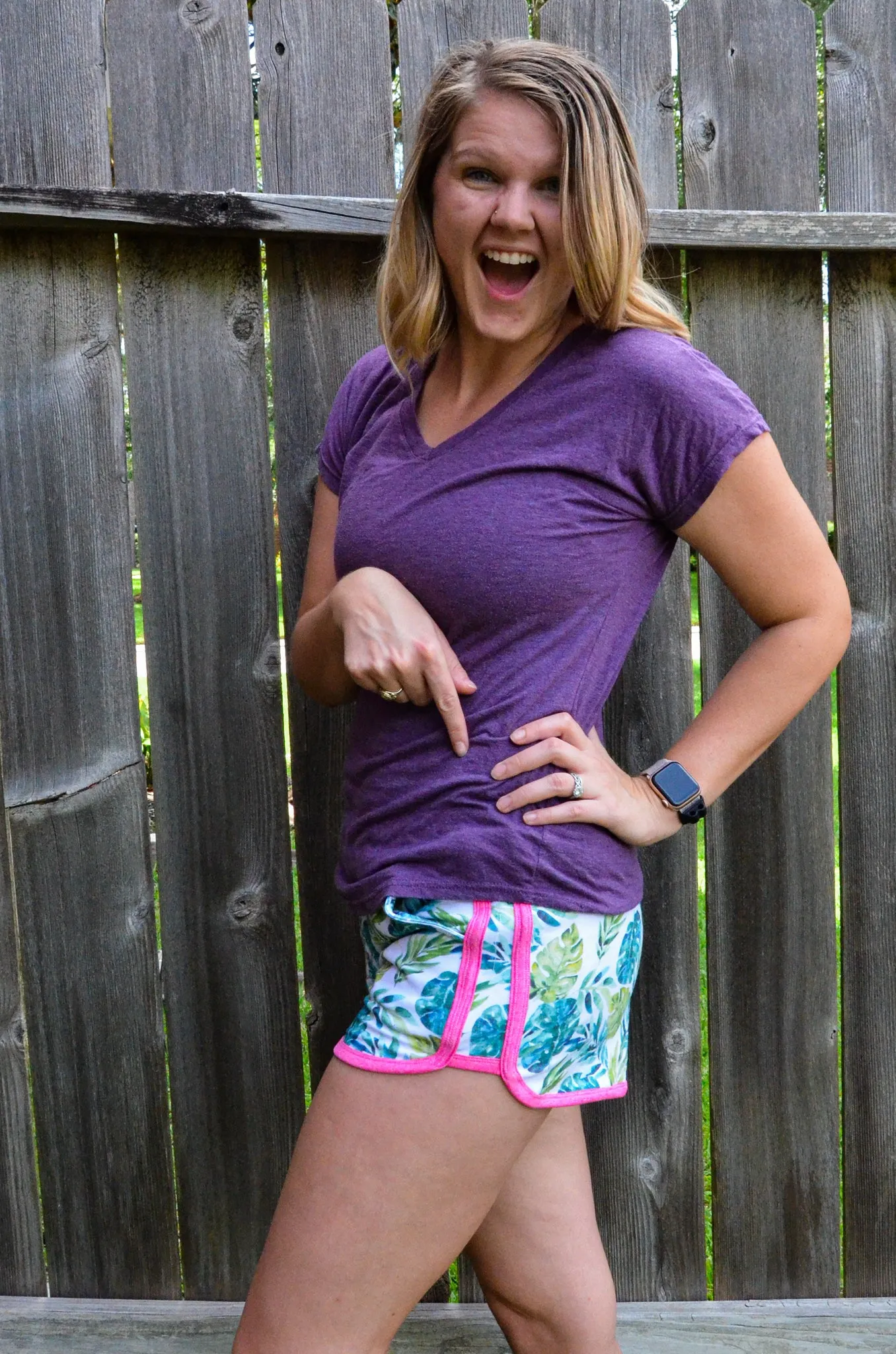 Venice Beach Shorts PDF Sewing Pattern in Sizes B - M