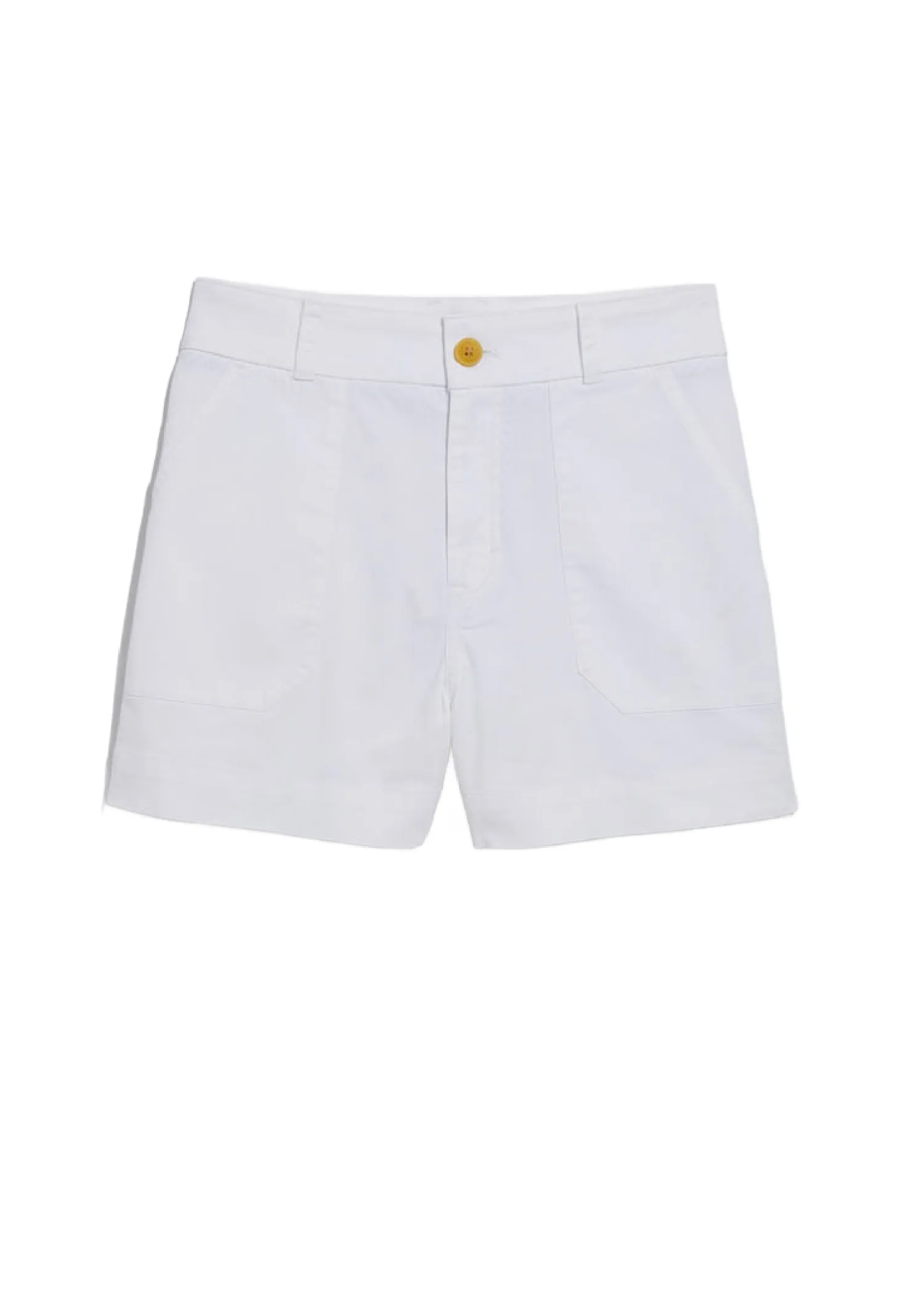 VINTAGE CHINO UTILITY SHORTS - WHITE