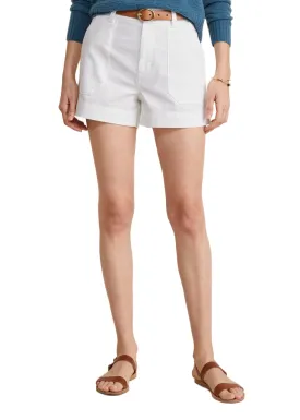 VINTAGE CHINO UTILITY SHORTS - WHITE