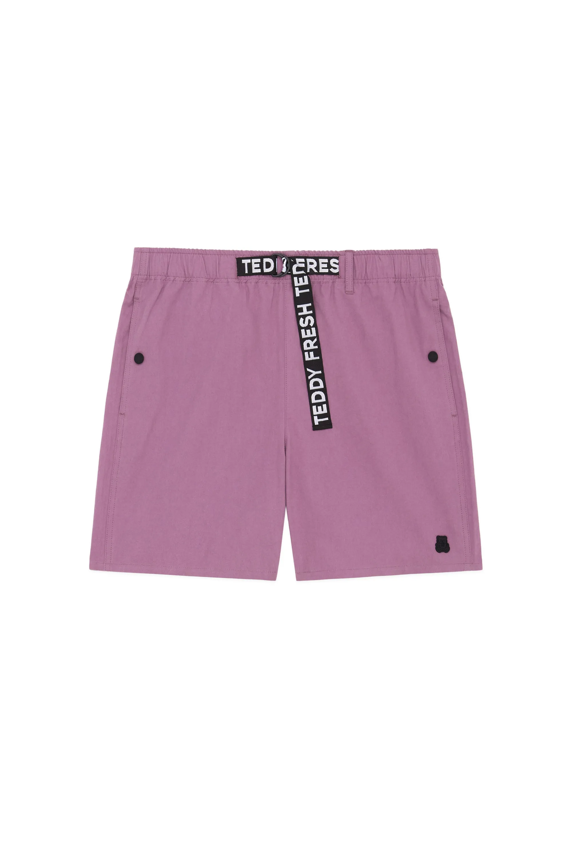 Webbing Belt Cotton Shorts